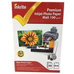 Photo Paper Matt 50 sheets 190gsm (size 6x4) (005)